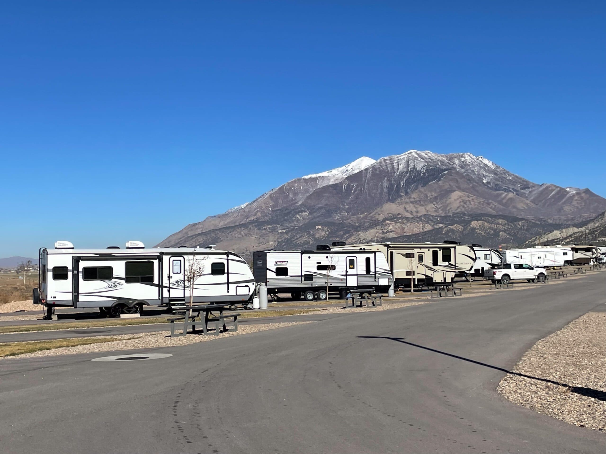 3.5 Star, 60 +/- Site RV Park in Southern Wasatch Front, UT