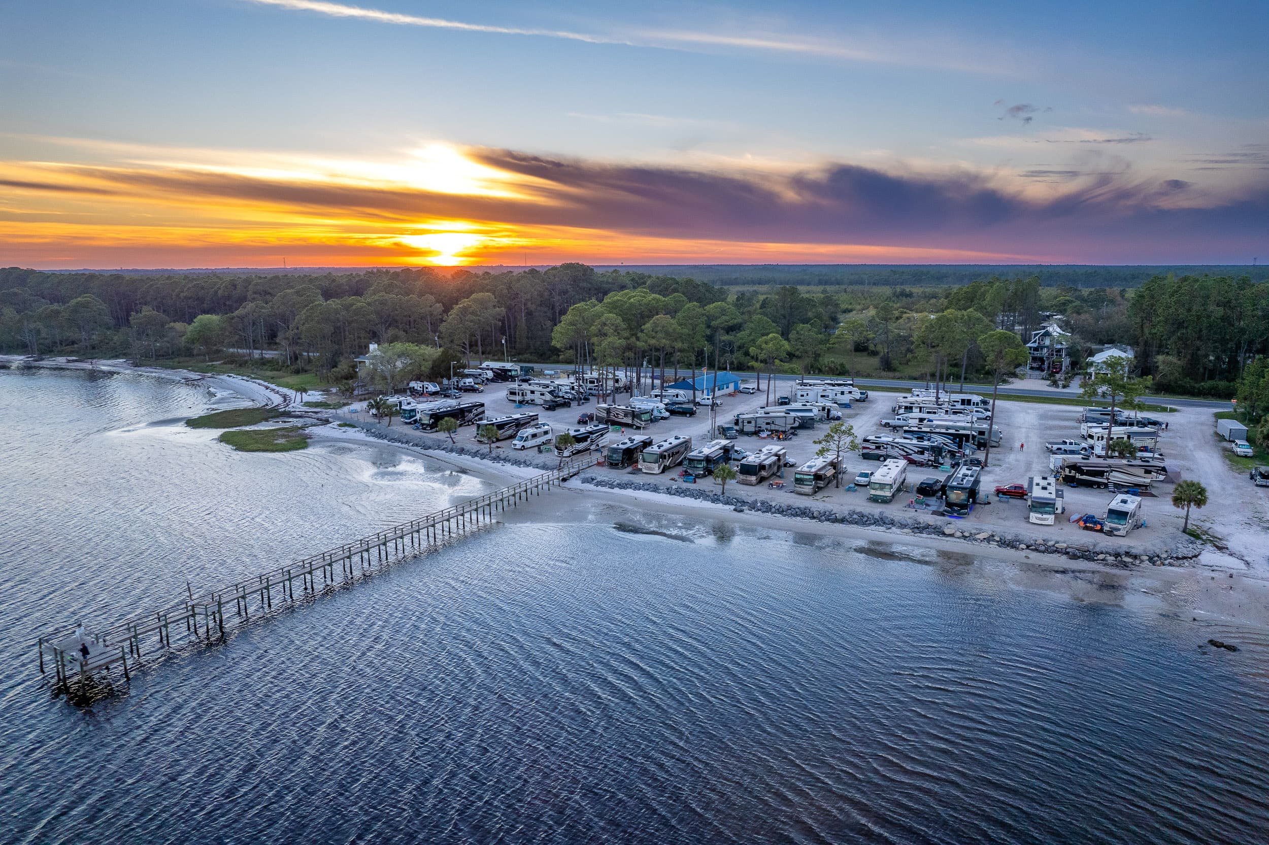 3 Star, 50+/- Sites, Trophy Panhandle Oceanfront RV Park