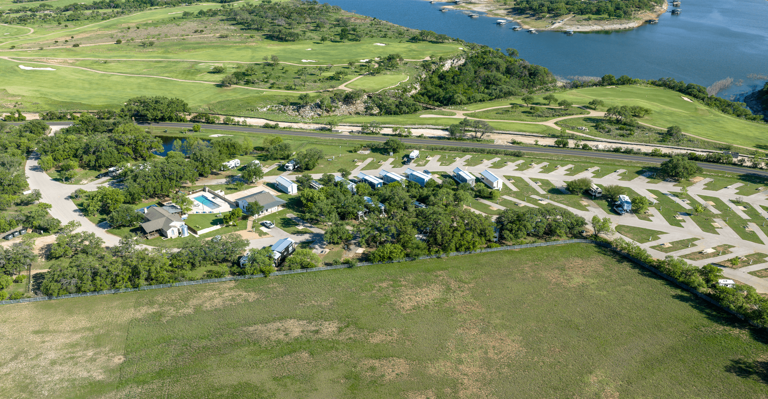 3.5 Star, 125-175 Sites, Hill Country Texas RV Resort