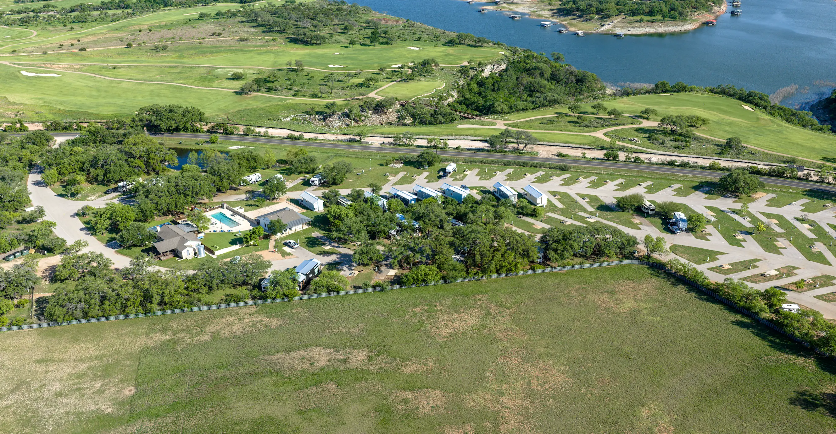 3.5 Star, 125-175 Sites, Hill Country Texas RV Resort