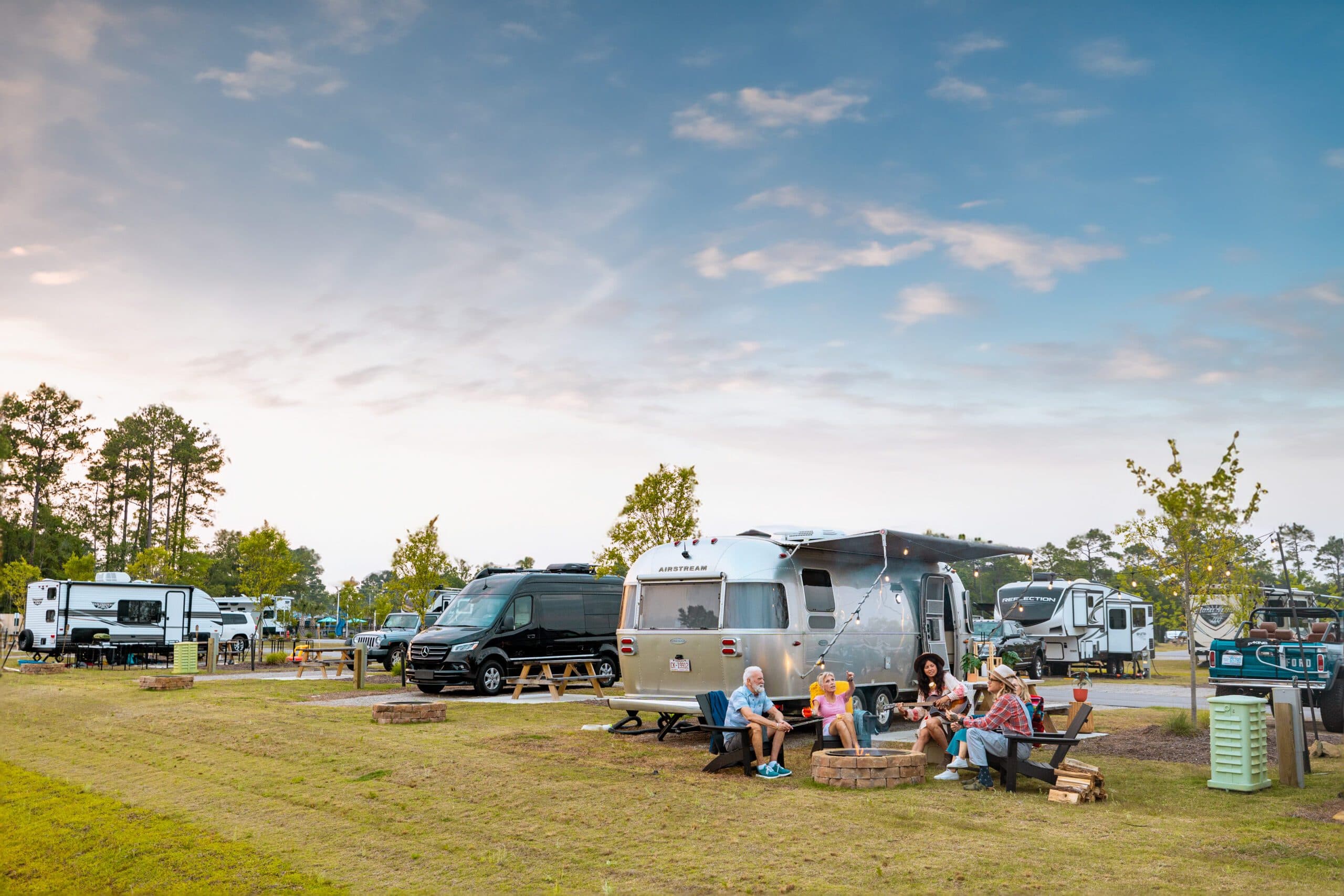 4 Star, 200 +/- Site Coastal RV Resort in North Carolina